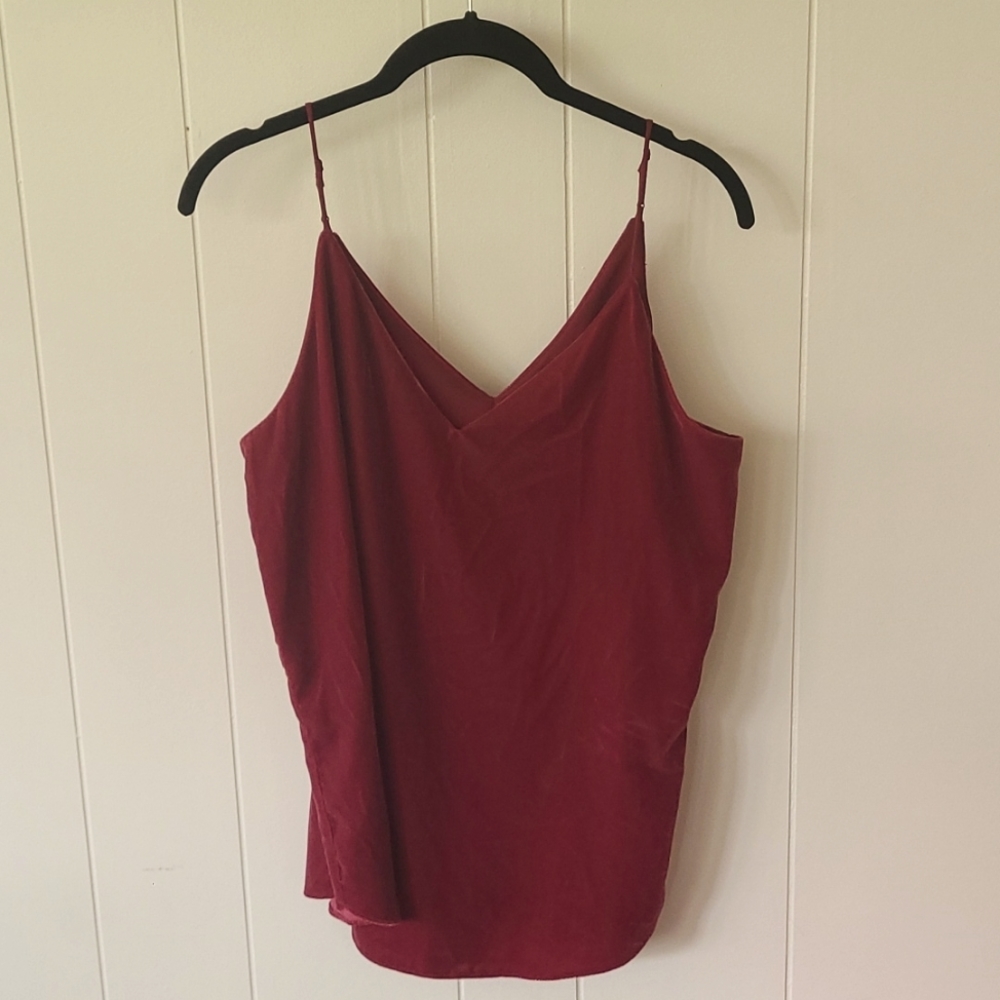 Velvet tank top